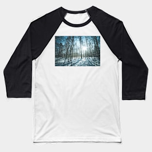 Winter forest Baseball T-Shirt